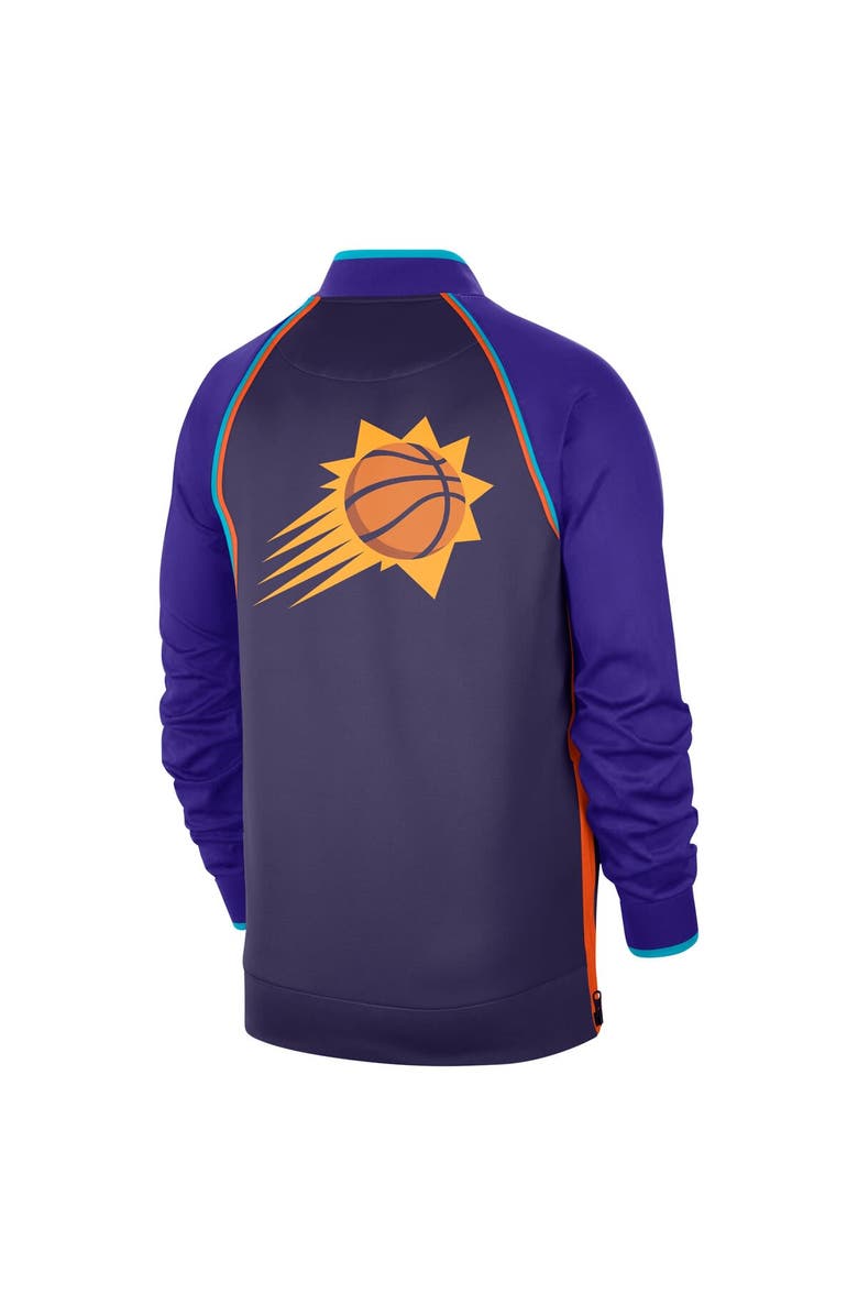 Nike Men's Nike Purple Phoenix Suns 2023/24 City Edition Authentic Showtime Performance Raglan Full-Zip Jacket, Alternate, color,