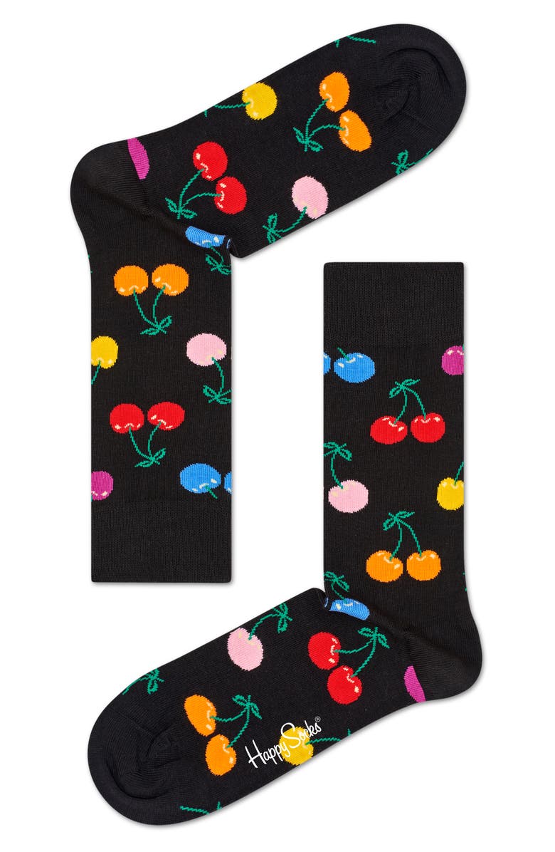 Happy Socks Cherry Socks, Main, color,