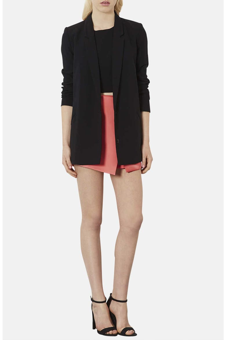 Laser Cut Crop Top, Alternate, color, BLACK