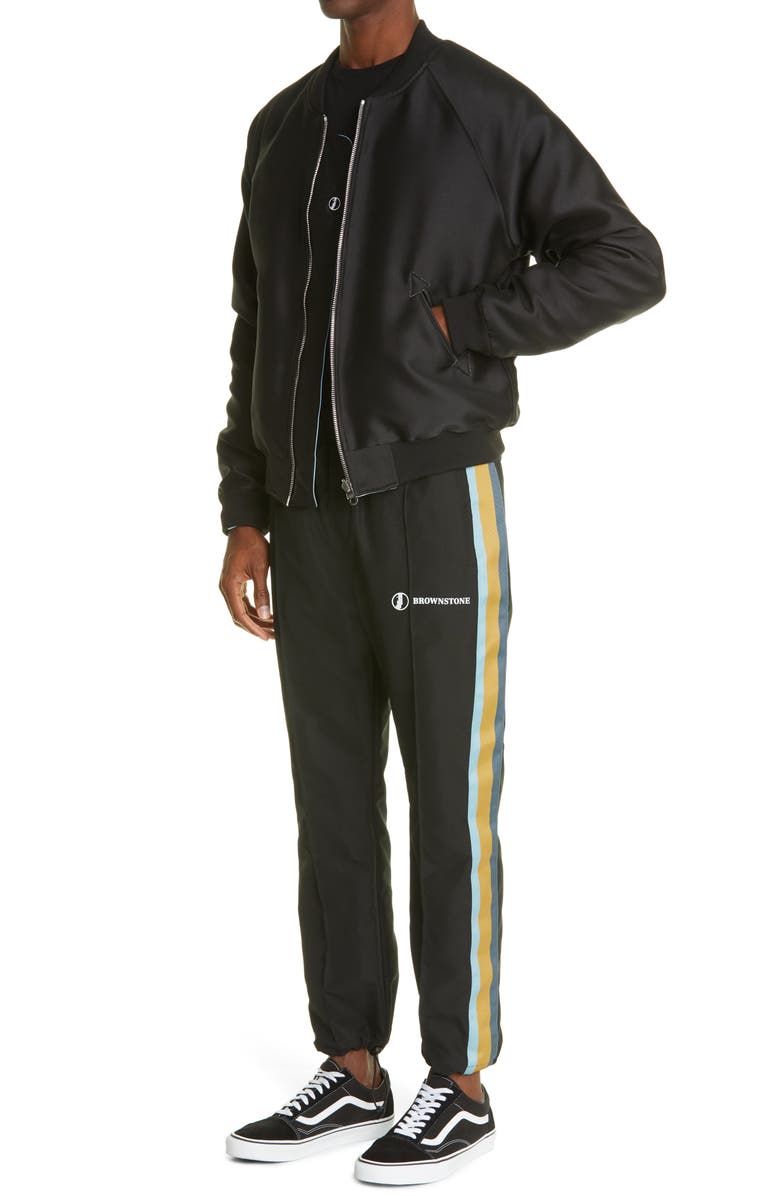 Brownstone Reversible Sukajan Bomber Jacket, Alternate, color,