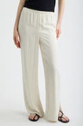 Theory Slit Hem Wide Leg Pants