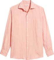 Peter Millar Shoreside Linen Button-Up Shirt