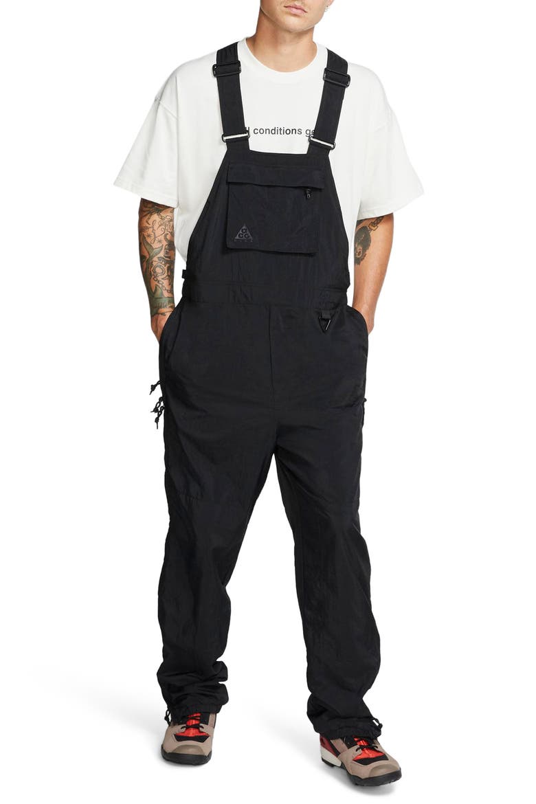 ACG Nylon Overalls, Main, color, BLACK