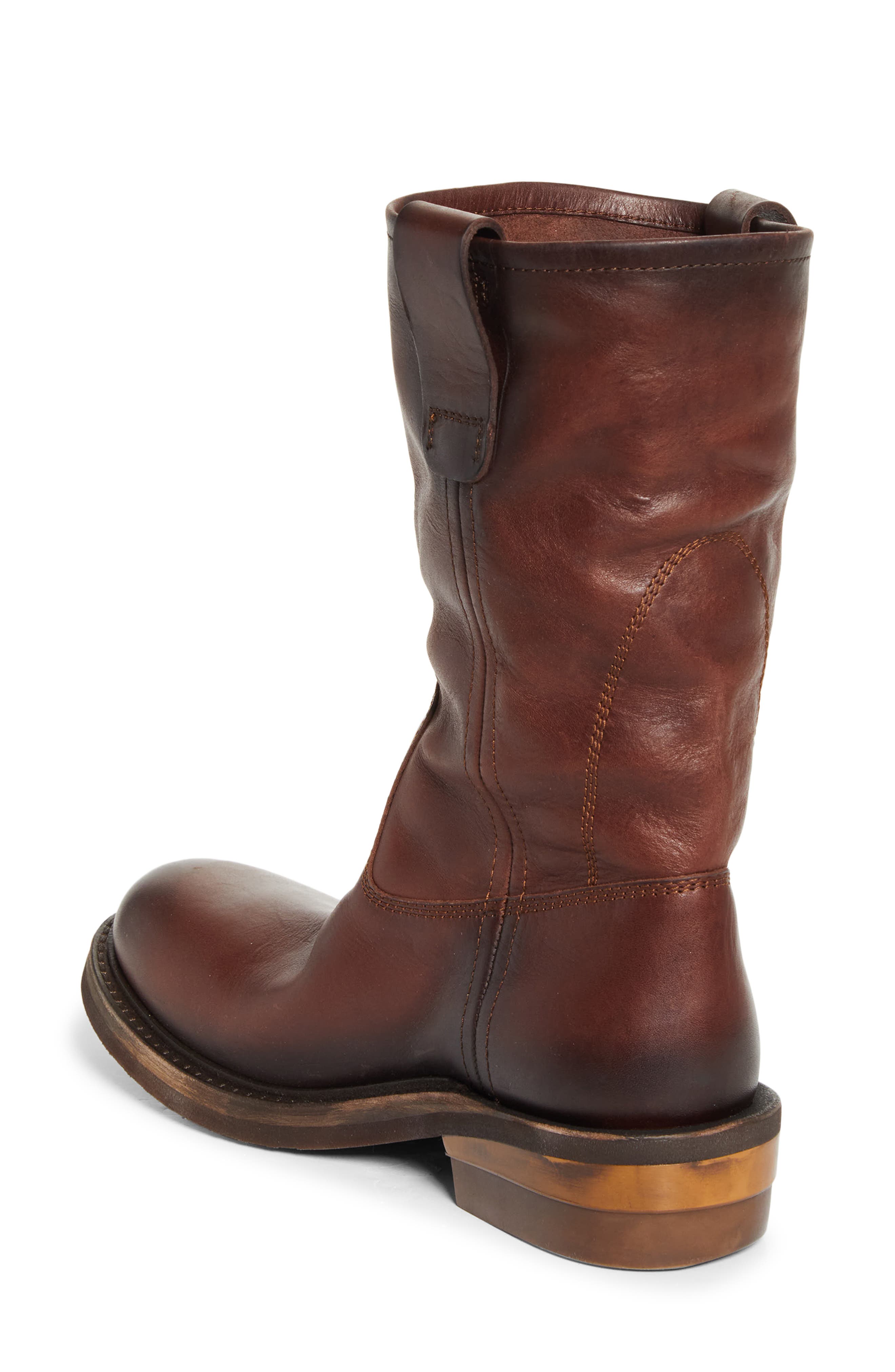 Miu Miu Slouchy Boot, Alternate, color, Caffe