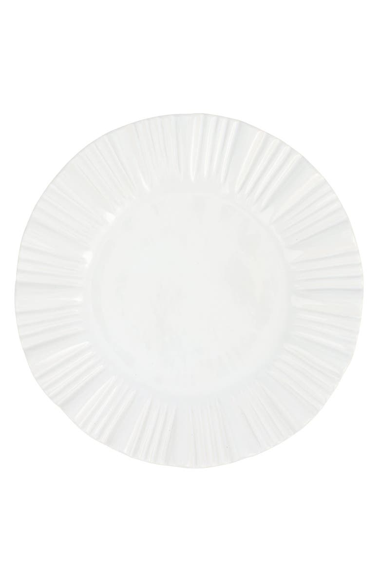 VIETRI Bari American Dinner Plate, Main, color, White