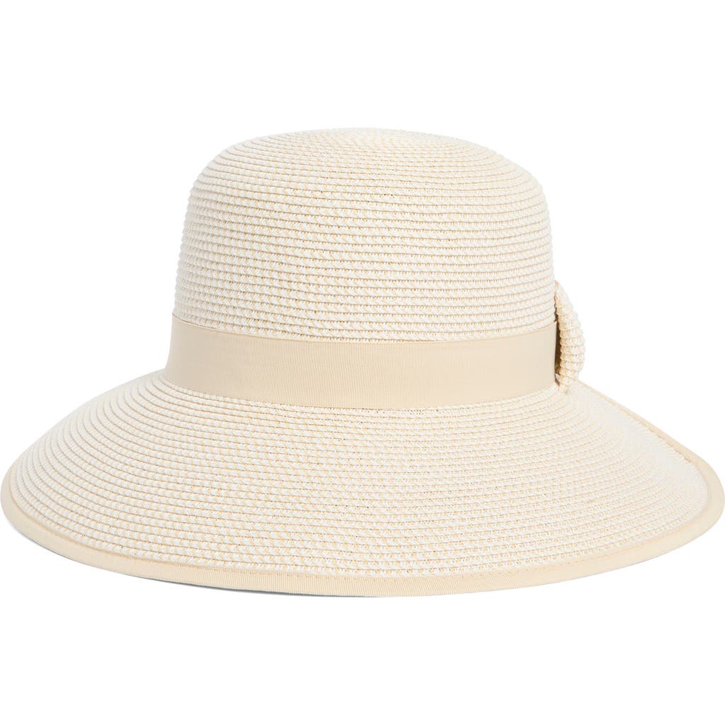 Nine West Wide Brim Framer Hat in Ivory Combo at Nordstrom Rack