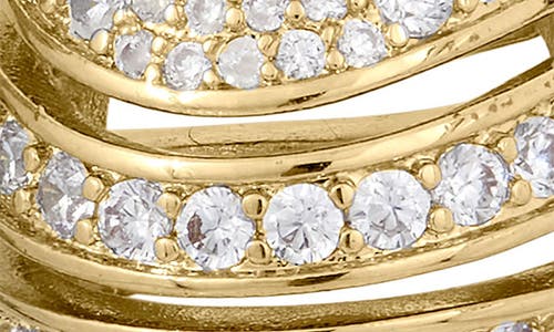 Savvy Cie Jewels Conical Cubic Zirconia Drop Earrings