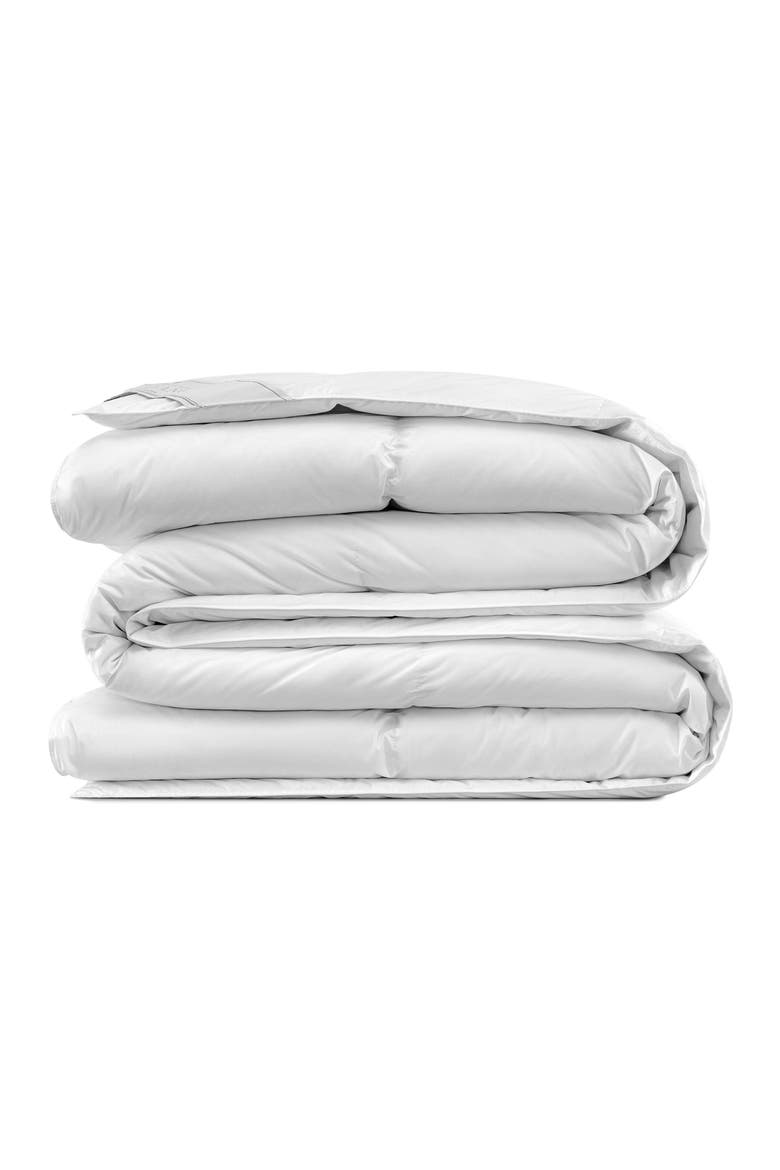 Yin Yang Siberian goose down comforter, Alternate, color, White