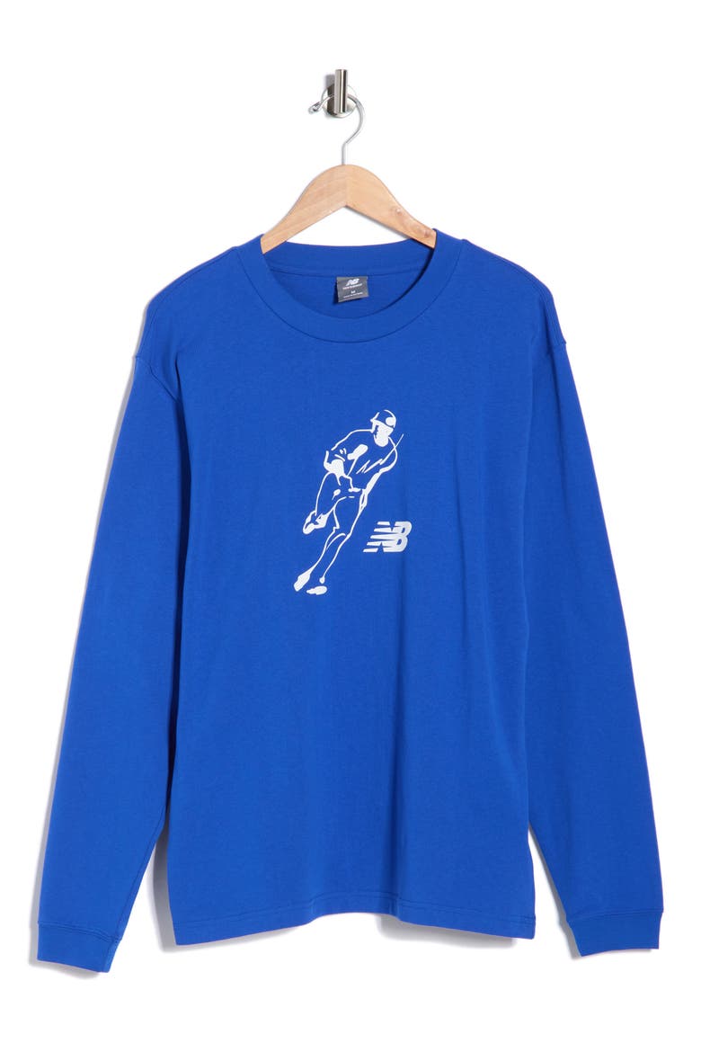 Ohtani Relaxed Long Sleeve Graphic T-Shirt, Alternate, color, TEAM ROYAL