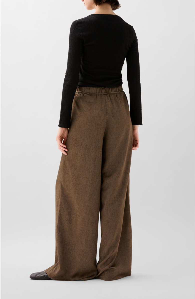 Scalpers Crinkle Kaftan Pant, Alternate, color, Khaki