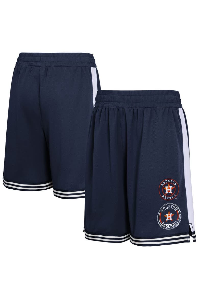 Youth  Navy Houston Astros Infielder Shorts, Main, color, Navy