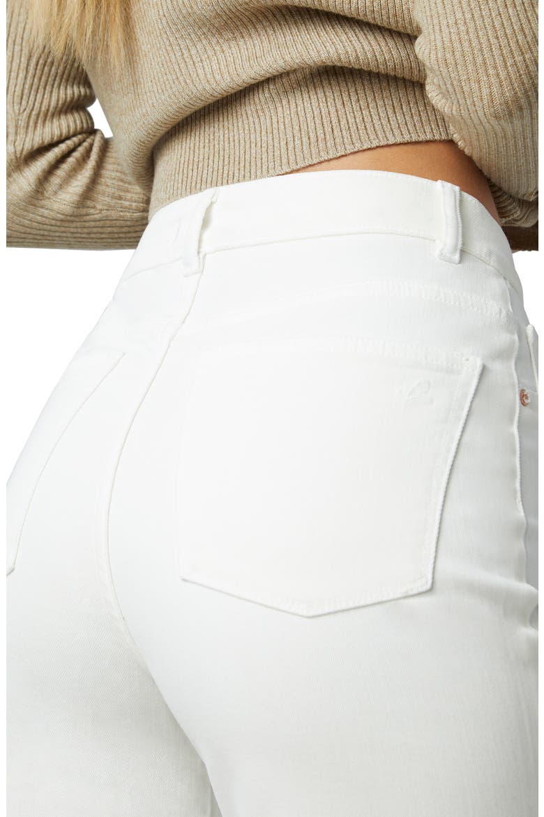 Hepburn High Waist Wide Leg Jeans, Alternate, color, EGGSHELL