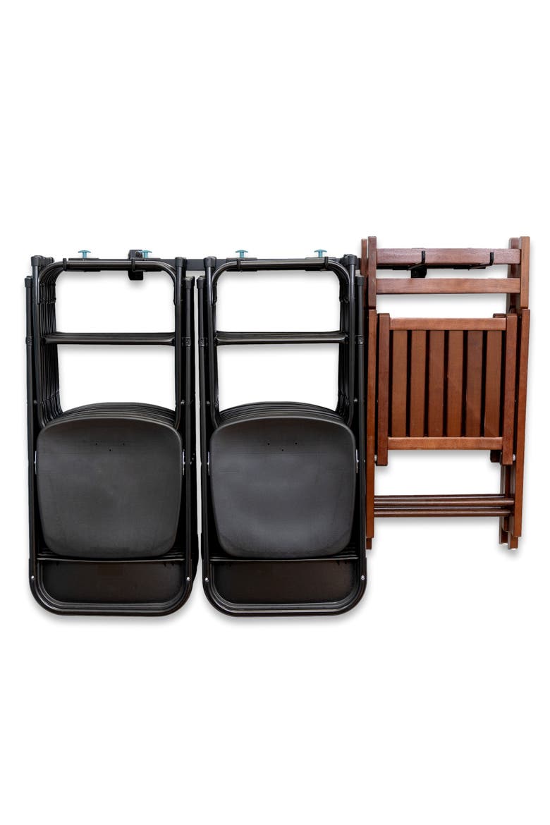 G-Chair | Adjustable Wall Storage System | Holds 300 lbs, Alternate, color, Black