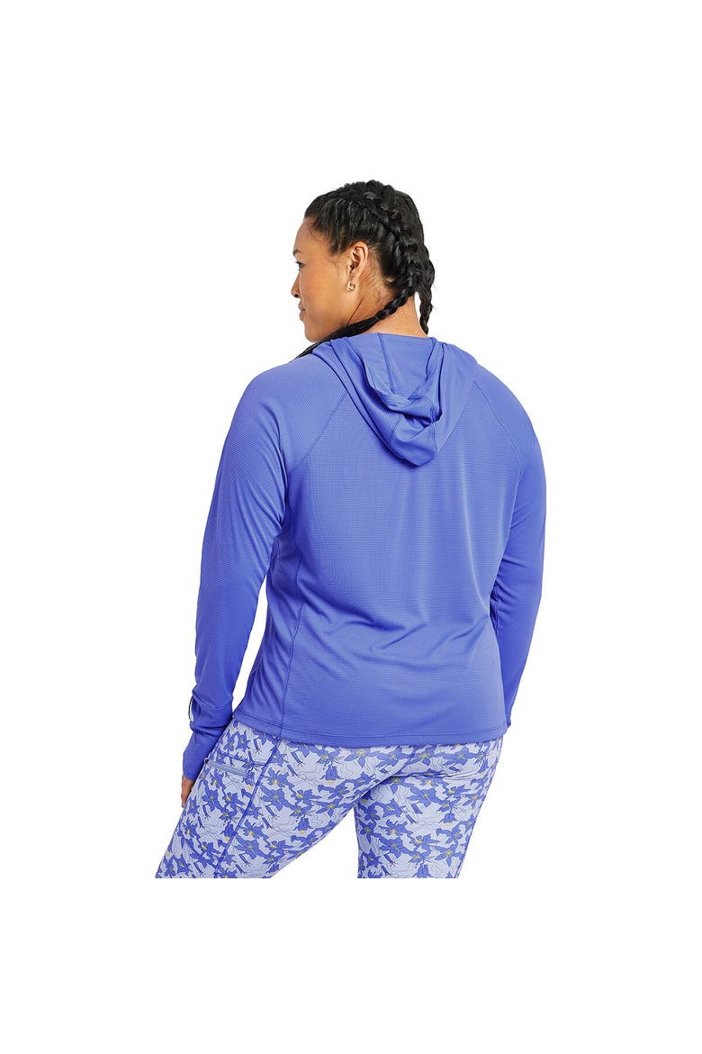 Flyout Chill Hoodie - Women's, Alternate, color, Blue Rapids