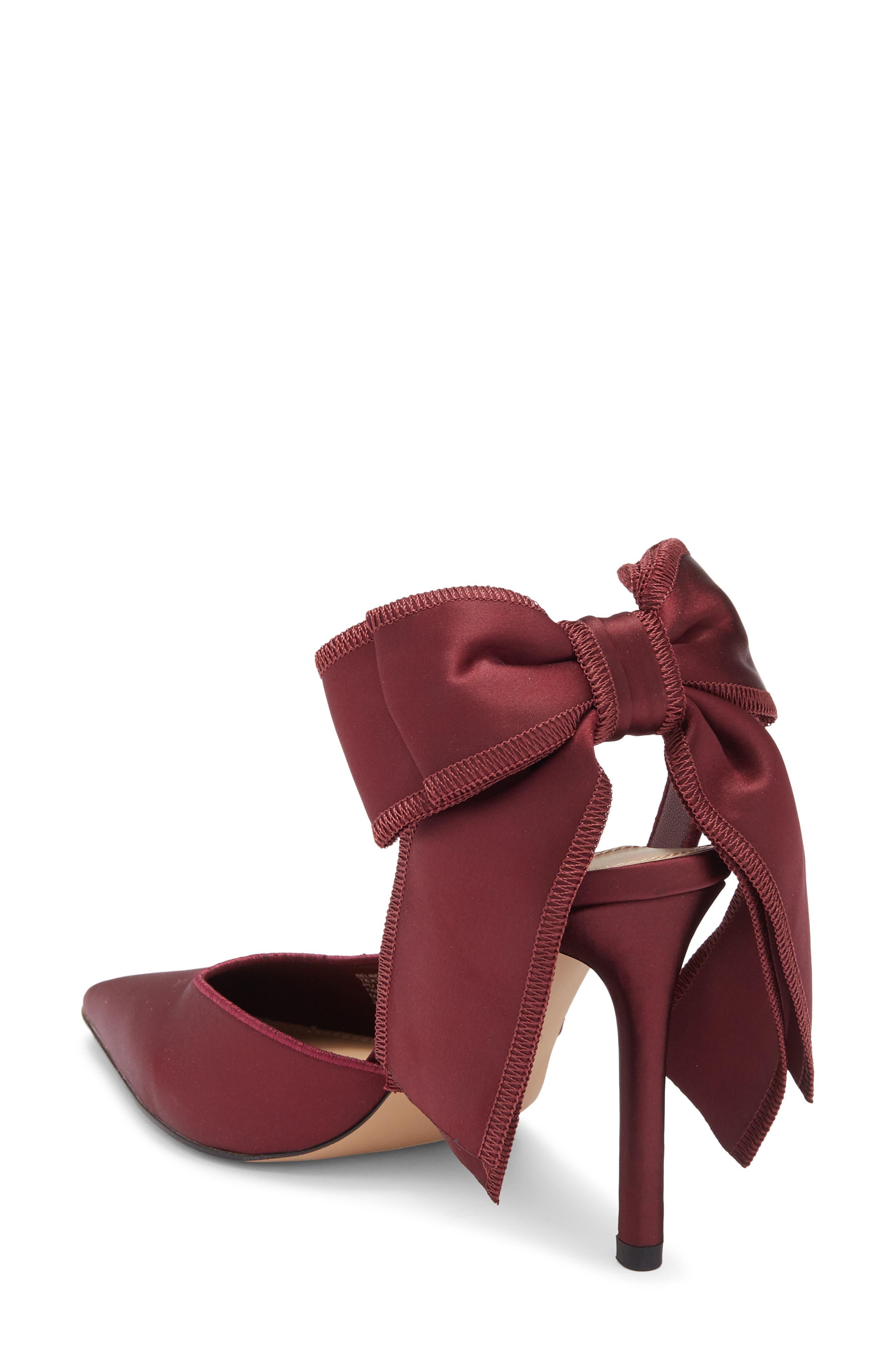 Belindah d'Orsay Pump, Alternate, color, WINE