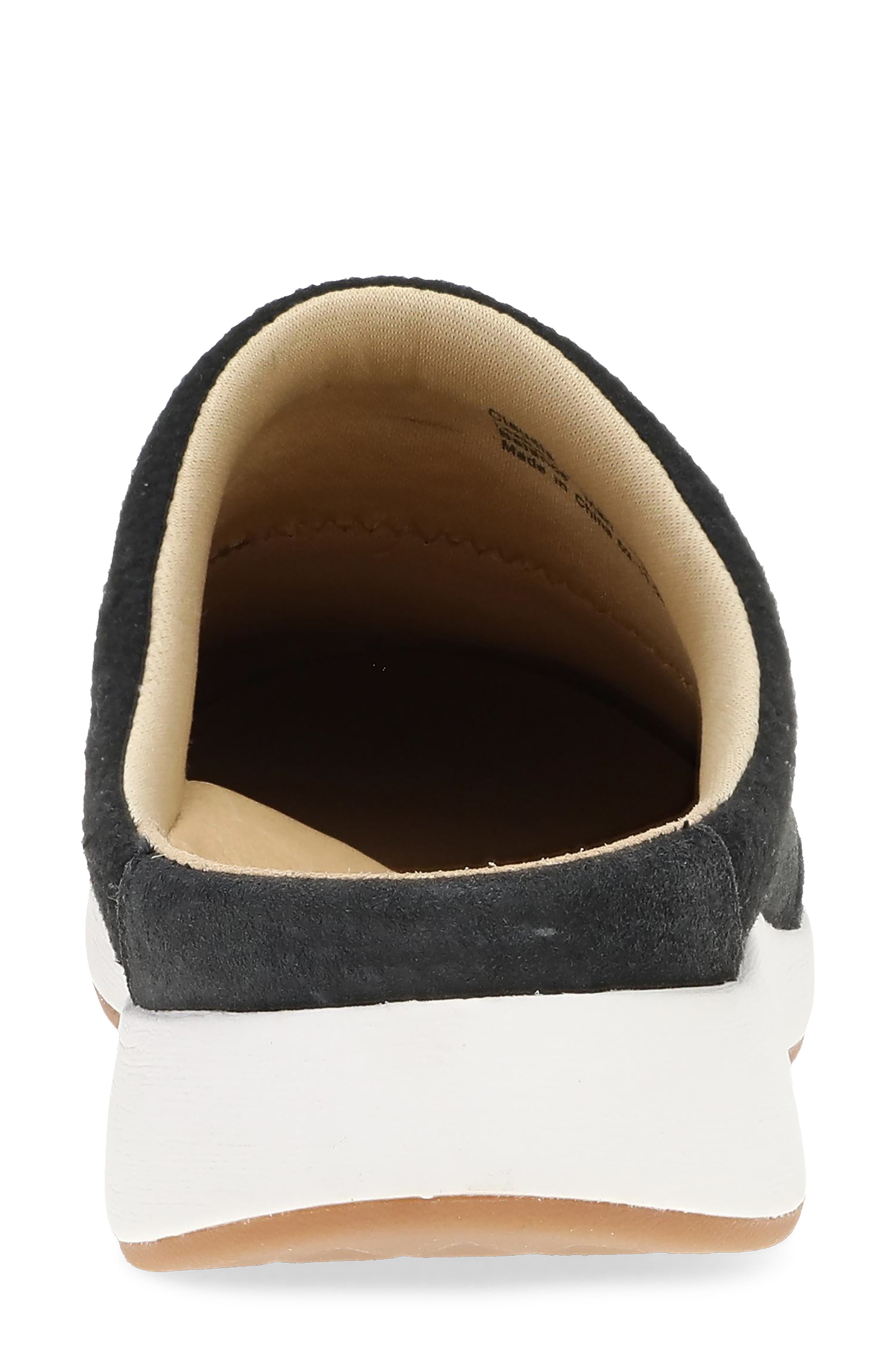 Dansko Claudia Sneaker Mule, Alternate, color, Black Suede