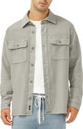 Silver Jeans Co. Field Cotton Blend Button-Up Shirt Jacket