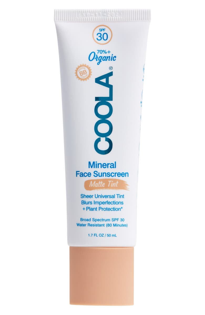 COOLA<sup>®</sup> Suncare Mineral Face Sunscreen Matte Tint SPF 30, Main, color, 