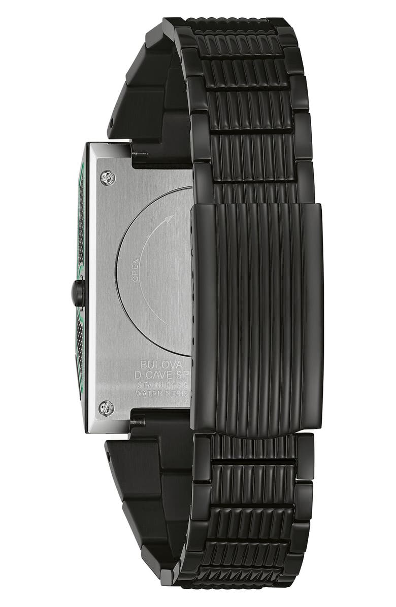 BULOVA x D-Cave Computron Silicone Strap Watch, 32mm, Alternate, color,