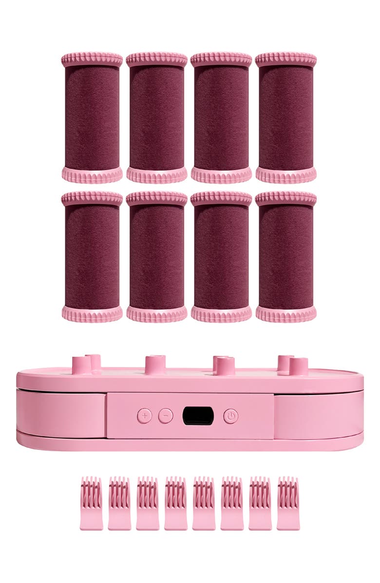 Mermade Hair Digital Hot Rollers, Main, color, Pink