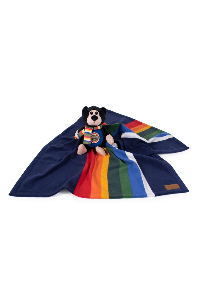 Pendleton National Park Pet Blanket & Toy Set, Alternate, color, Crater Lake Bear