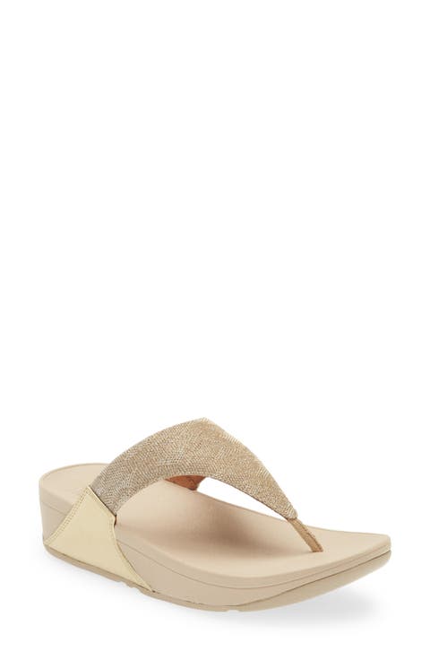 Lulu Glitz Toe Post Sandal