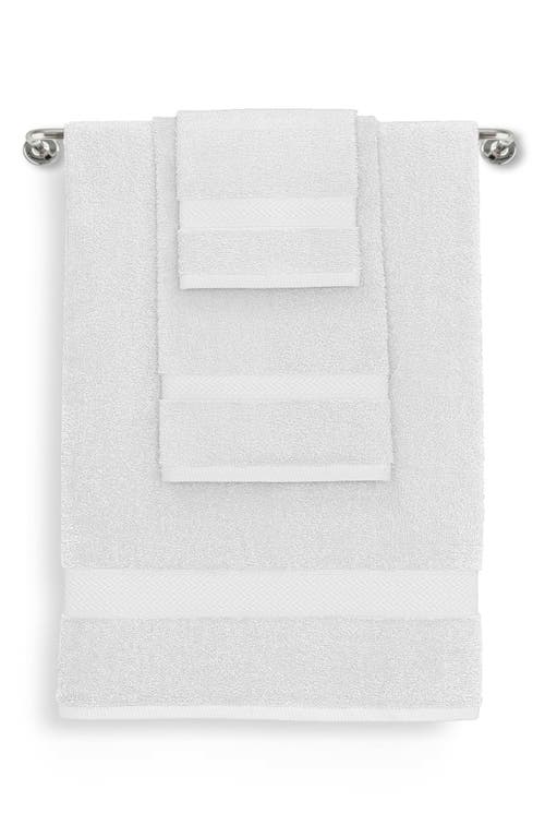 Martex Ringspun 6-piece Bath Towel Set In Optical White