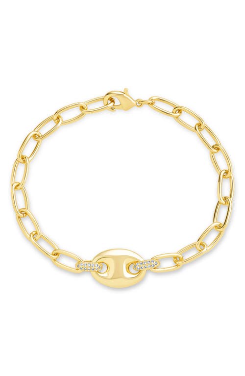 Sterling Forever Bliss Anchor Chain Bracelet