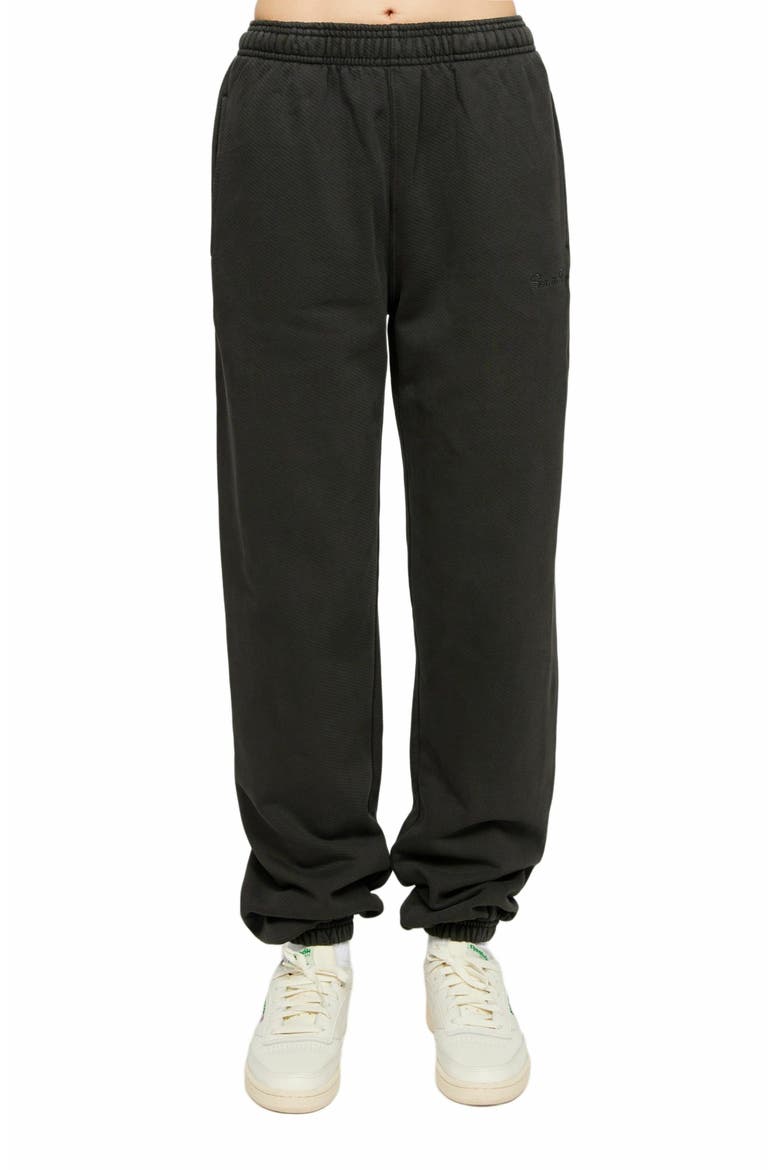 Stone Wash Sweatpants, Main, color, WASHED BLACK