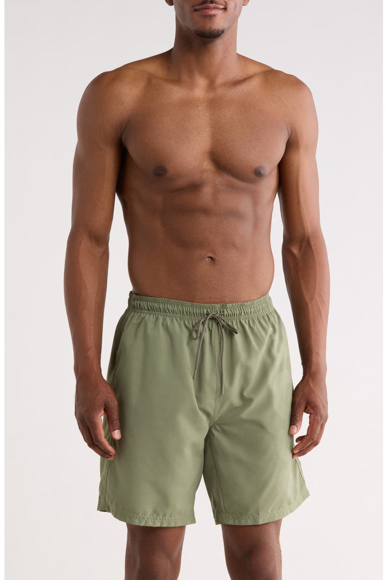 Orca Swim Trunks, Main, color, GREEN