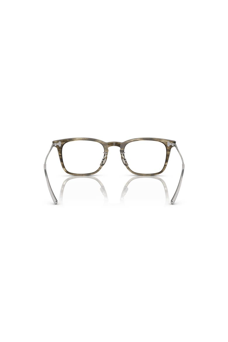 49mm Rectangle optical glasses, Alternate, color, Green