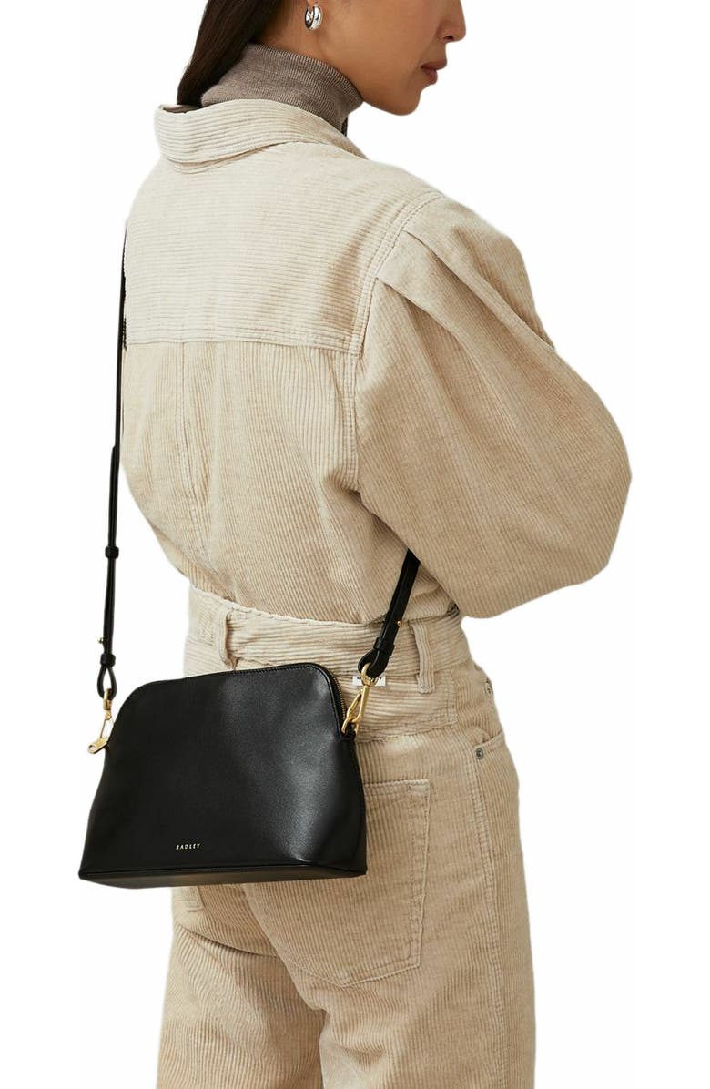 Radley Liverpool Street Medium Ziptop Crossbody Bag, Alternate, color, Black