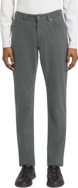 ZEGNA City Fit Stretch Cotton Pants