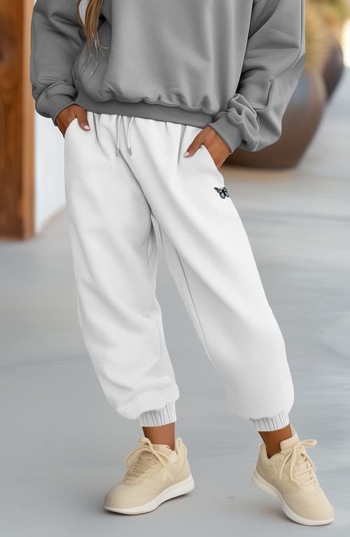 Dalix Womens Butterfly Heavy Weight Fleece Sweatpant Pant