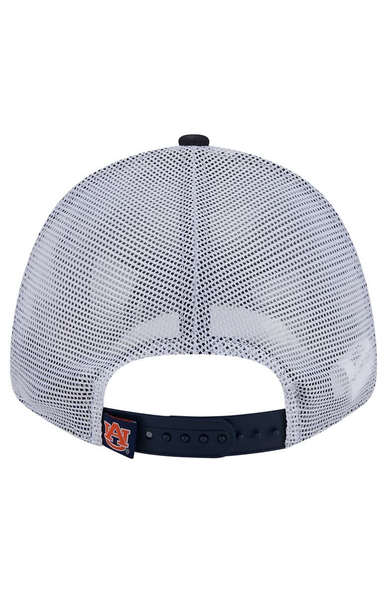 New Era Men's New Era Navy Auburn Tigers Trucker 9FORTY Adjustable Hat, Alternate, color, Navy