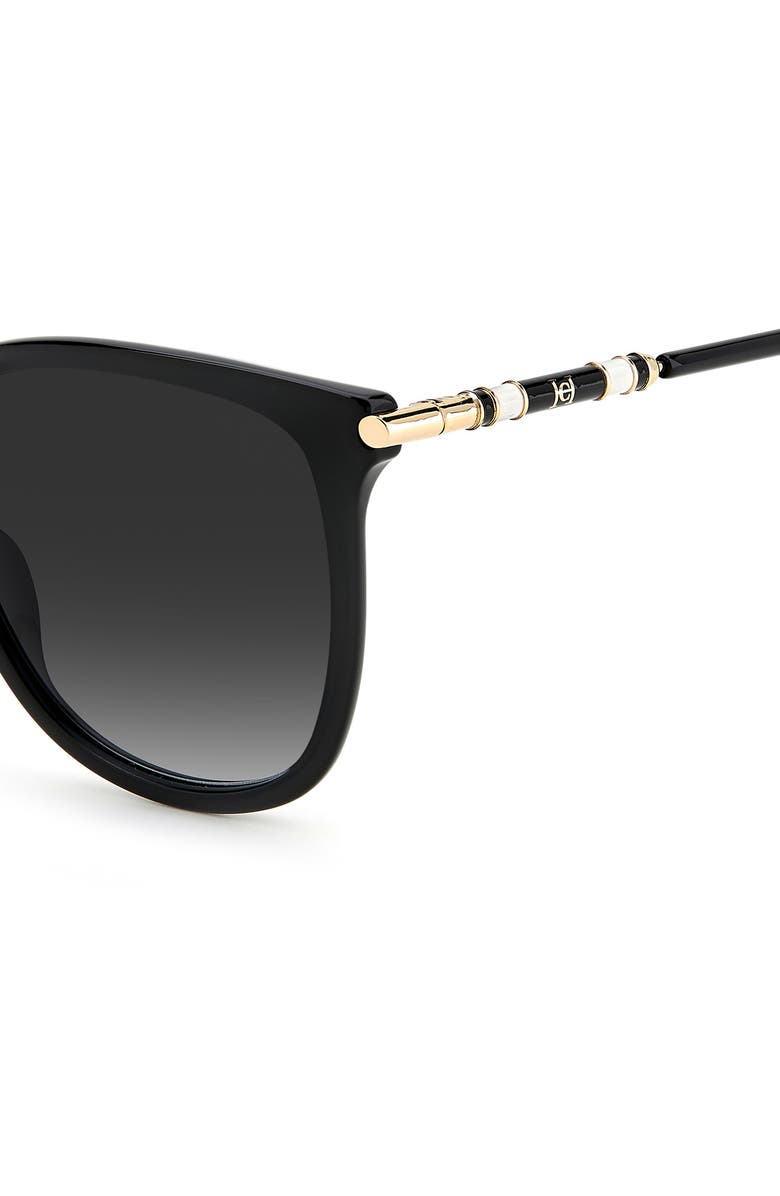 Carolina Herrera 55mm Rectangular Sunglasses, Alternate, color, 