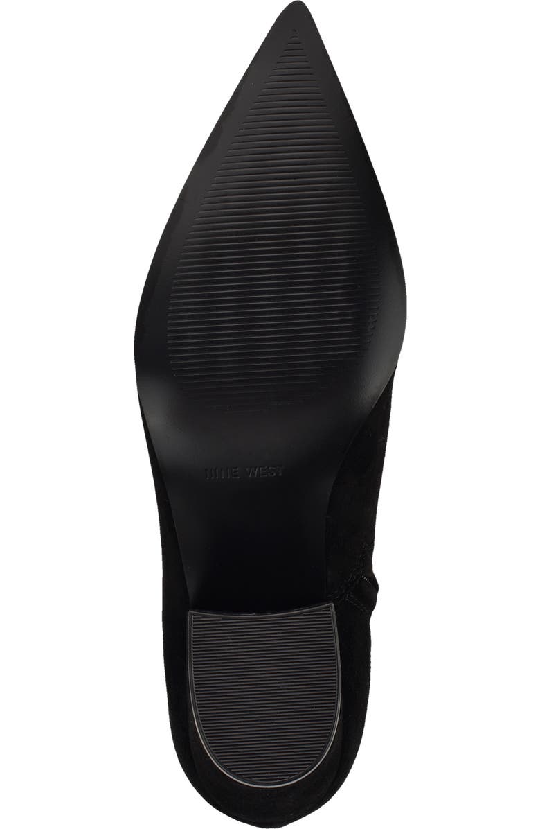 Nine West Savie Block Heel Bootie, Alternate, color, Black