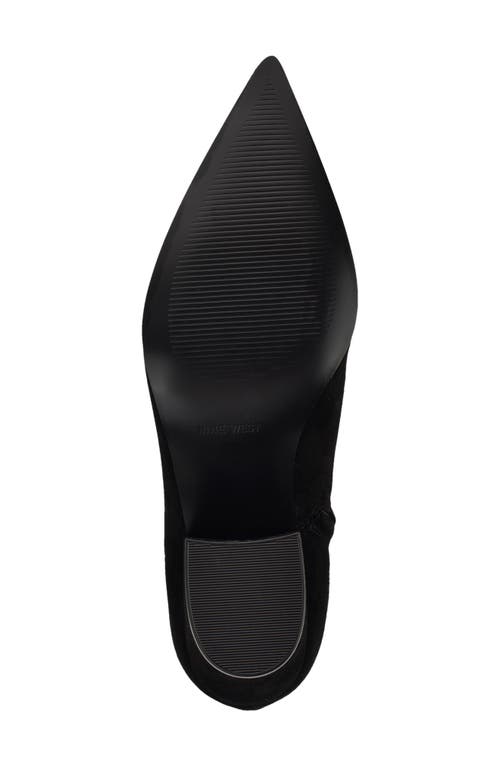 Nine West Savie Block Heel Bootie In Black