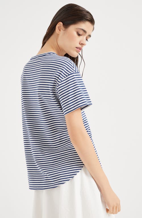 Brunello Cucinelli T-shirt In Multi