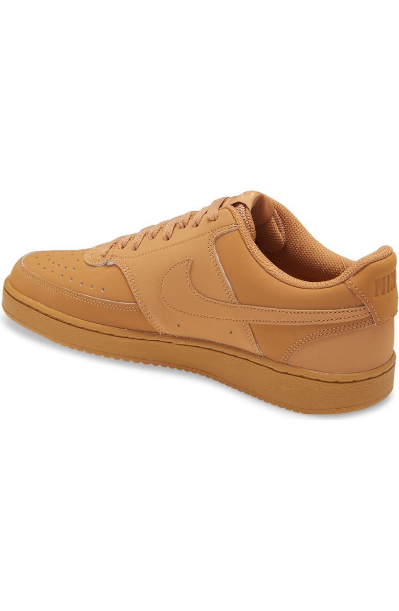 Nike Court Vision Low Sneaker, Alternate, color, 200 Flax/Flax