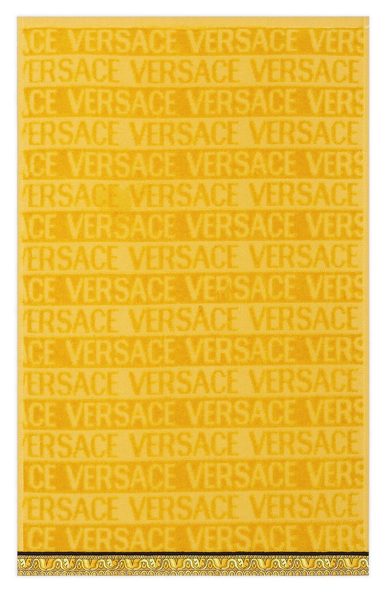 Versace I Heart Baroque Guest Towel, Alternate, color,