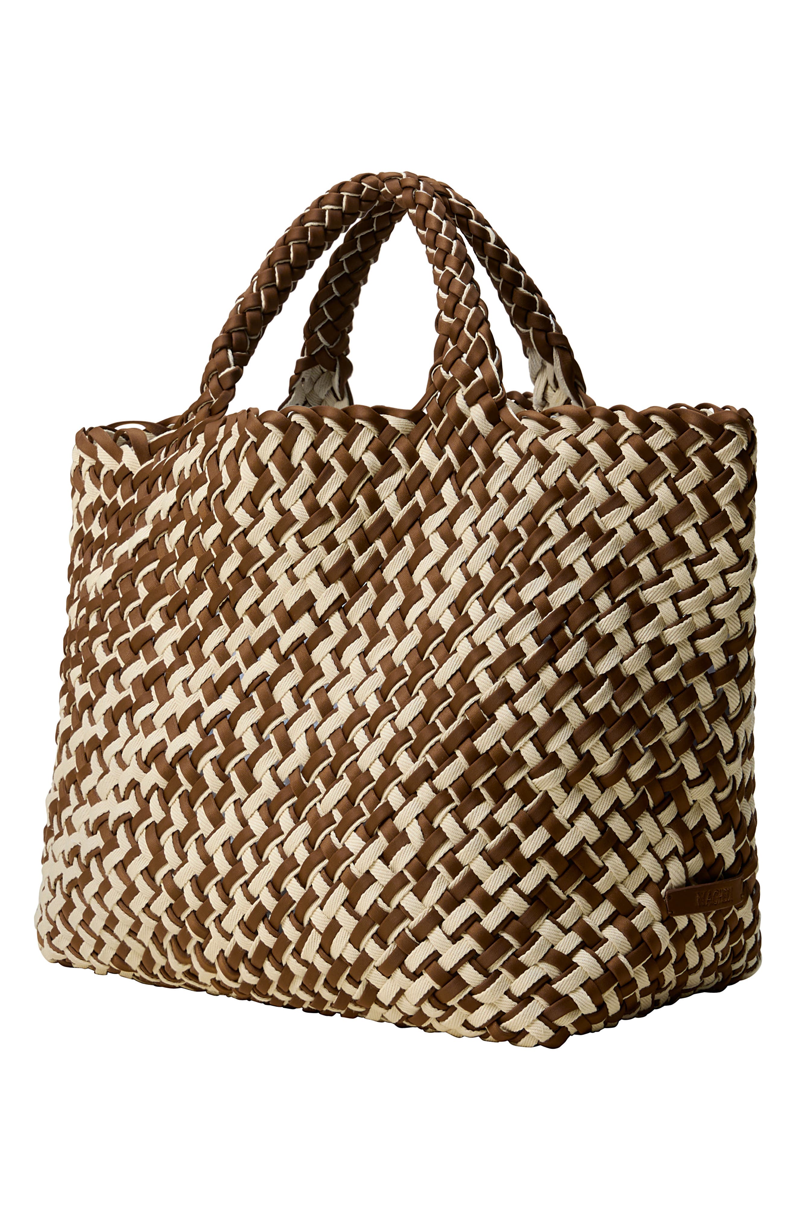 NAGHEDI Medium St. Barths Tote, Alternate, color, Carmel