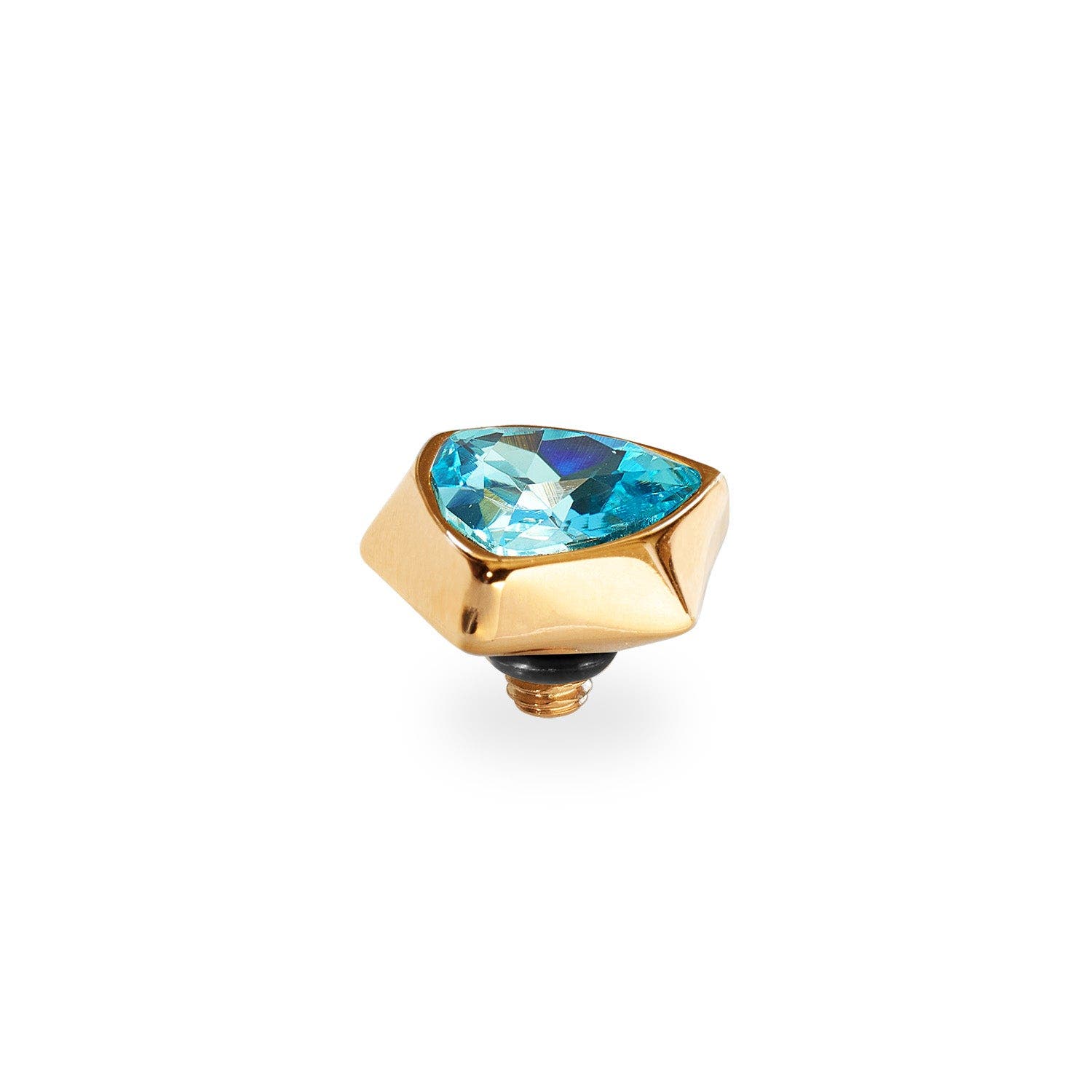 Gold/Aquamarine