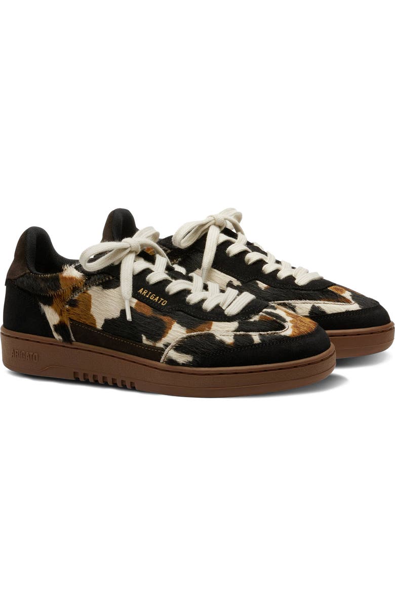 Axel Arigato Dice T-Toe Sneaker - Women's, Alternate, color, Dark Brown/Gum