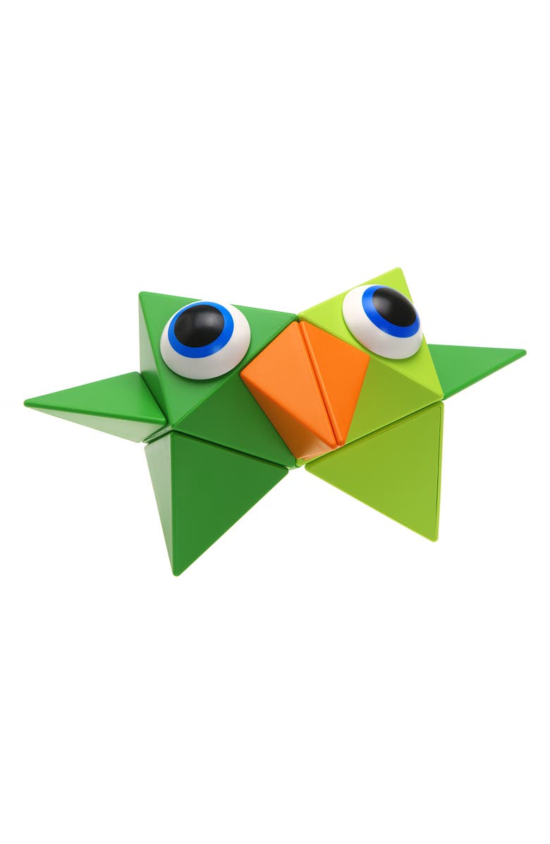 TRIDO Kids' Jungle Small 12-Piece Magnetic Construction Kit, Main, color,