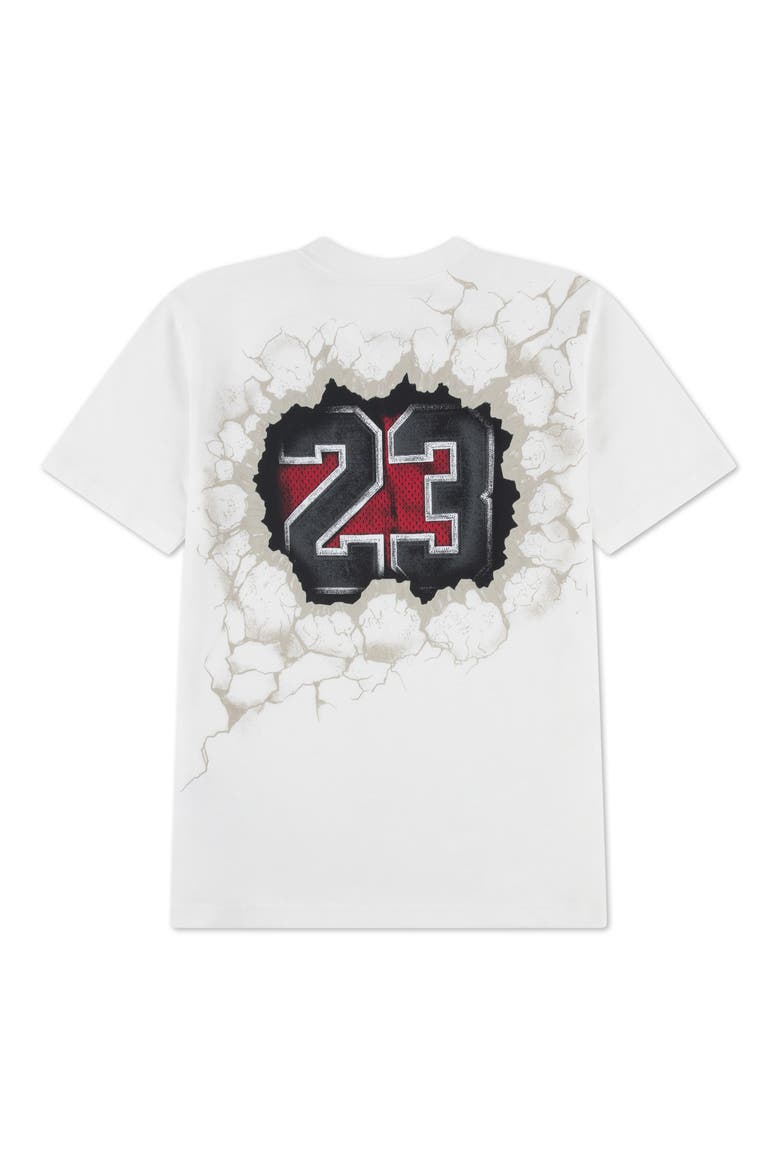 Kids' Jersey Breakthrough Graphic T-Shirt, Alternate, color, SAIL