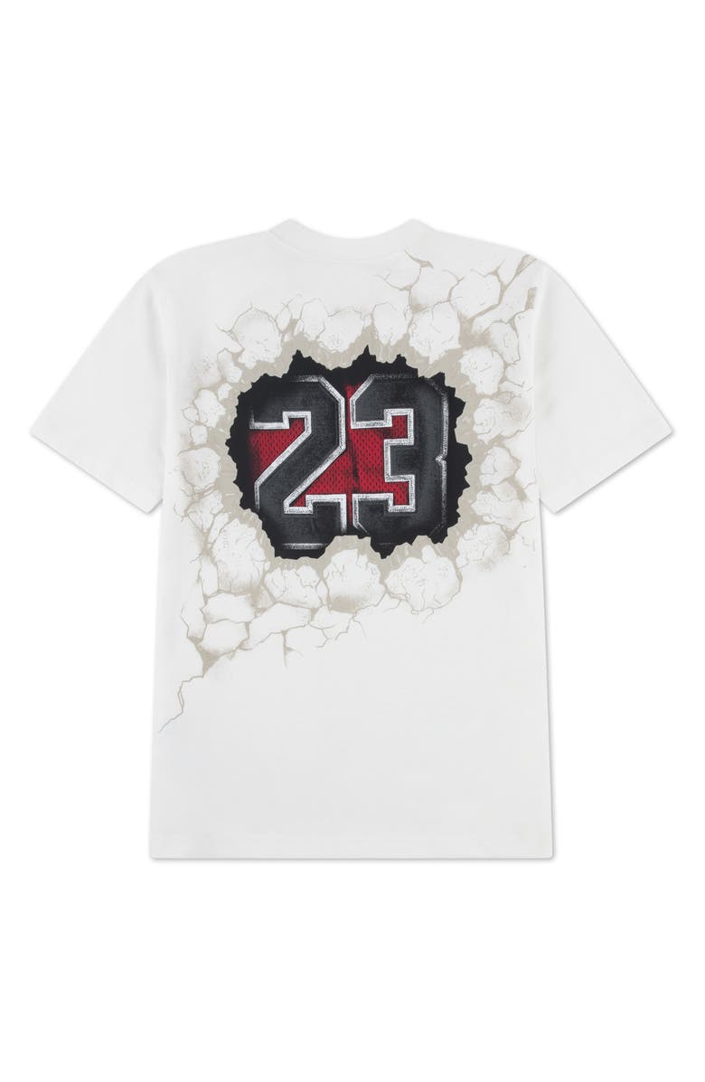 Jordan Kids' Jersey Breakthrough Graphic T-Shirt, Alternate, color, Sail