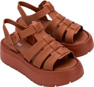 Melissa Up Platform Slingback Fisherman Sandal