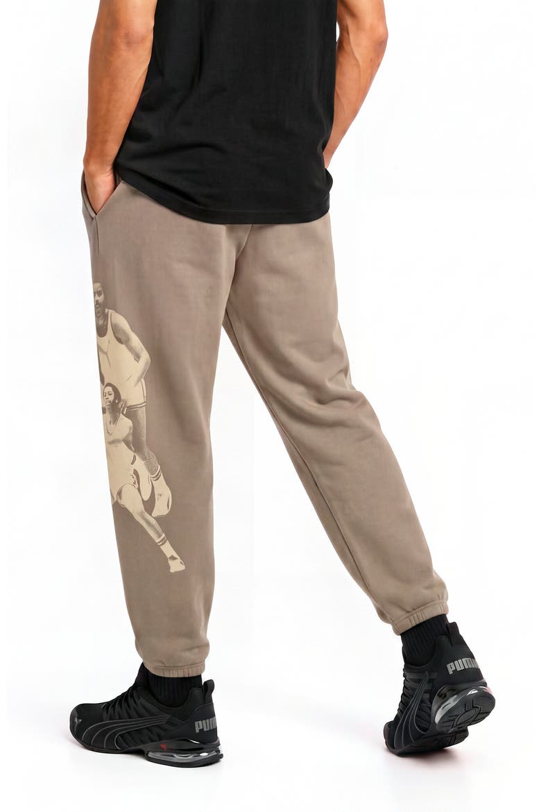 Memory Lane Cotton Blend Sweatpants, Alternate, color, MOUSE GRAY