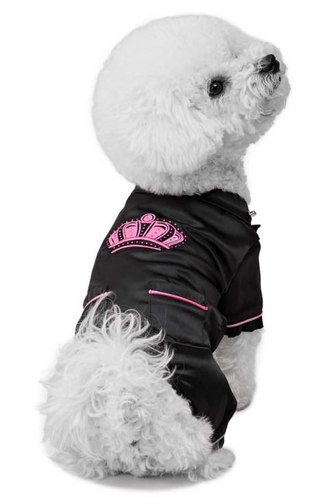 Satin Pajama Dog Tracksuit